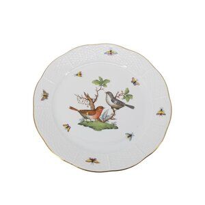 Herend Rothchild Bird Dinner Plate 10" NEVER USED 94165